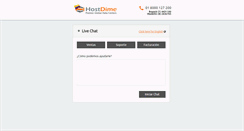 Desktop Screenshot of chat.hostdime.com.co
